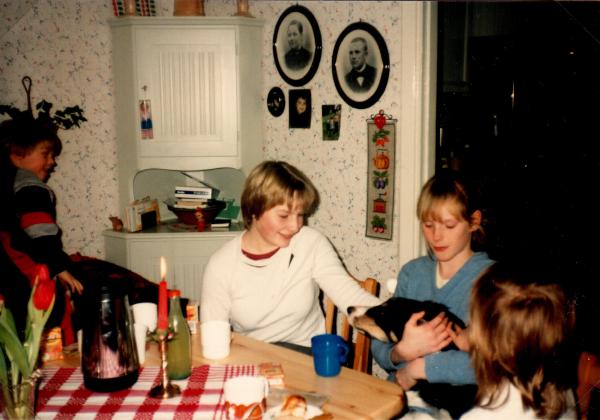 Julgransrasknning 1985.