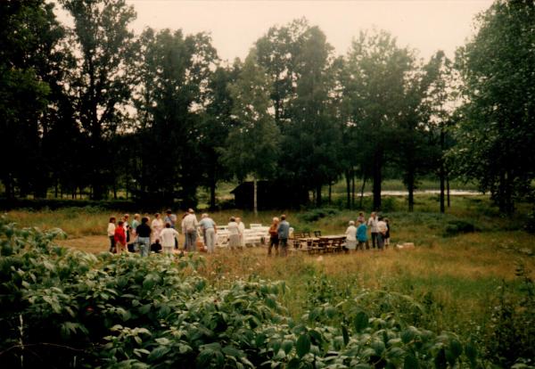 Dags för ordförandebyte 1985.