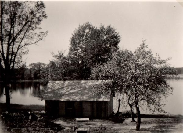 Vårdag 1945 Bageriet